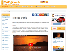 Tablet Screenshot of malagaweb.com